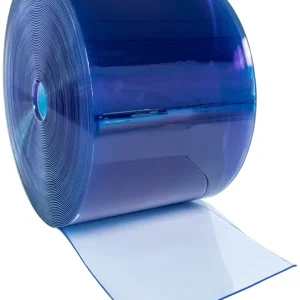 Schnäppchen PVC-Streifenvorhang, Länge 25 m, Breite 20 cm, Stärke 2 mm