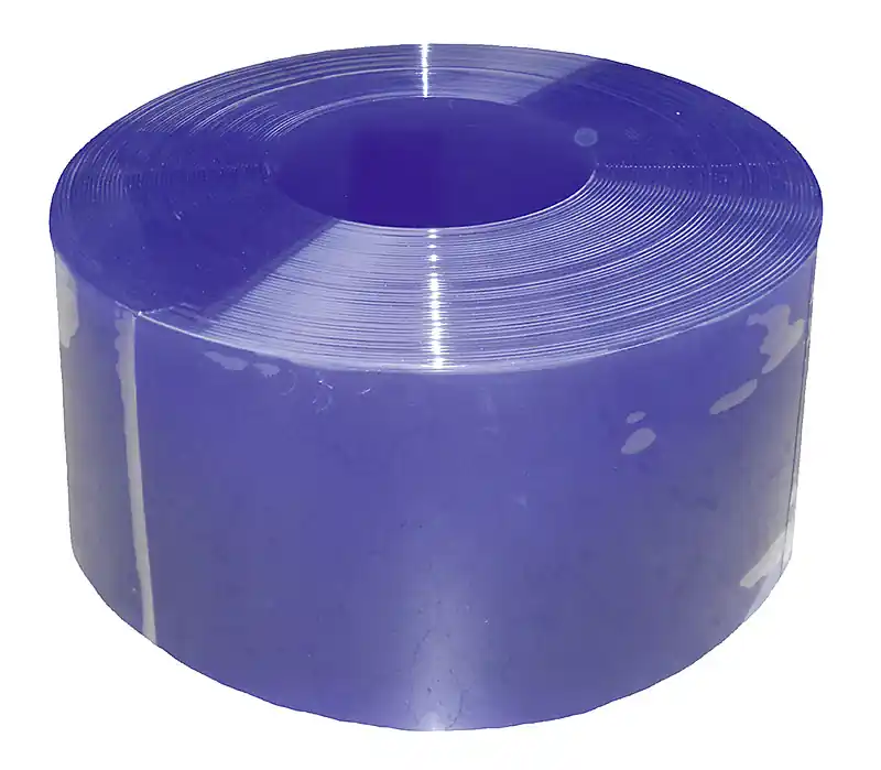 Top-Preis PVC-Streifenvorhang, 300 x 3 mm, blau transparent