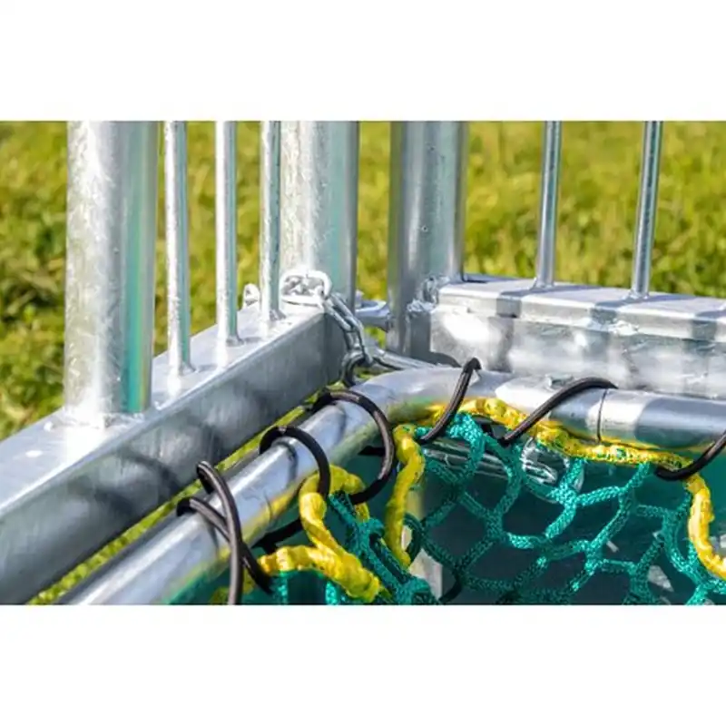 Versand Am Gleichen Tag Rahmen für Futtersparnetze für Viereckraufe mit Sicherheits-Palisadenfressgittern