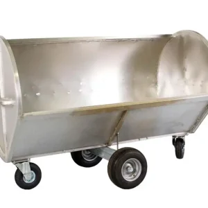 Mistcontainer aus Edelstahl, 2400 Liter Markenprodukt