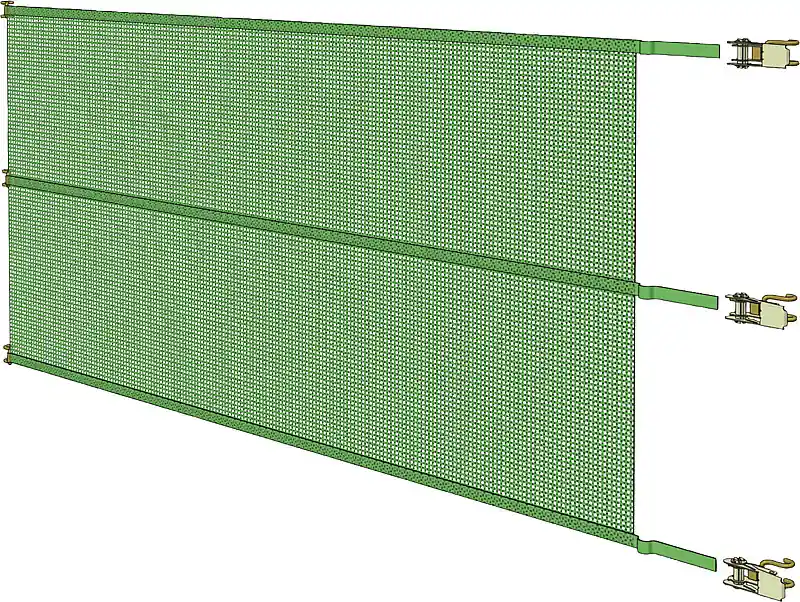 Windschutz-Spannpanele 7,60 Meter Breite Direkt Vom Hersteller