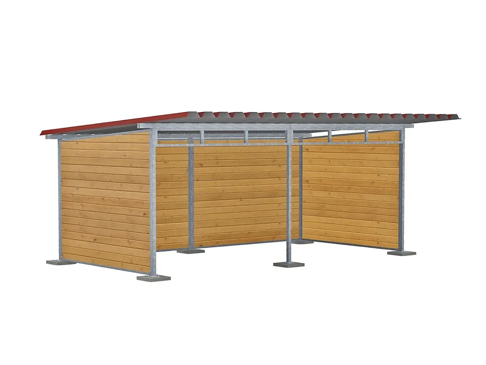 Sonderangebot Weidehütte Tiefe 3,00 m
