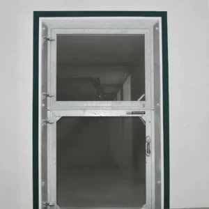 Schneller Versand Standard-Stalltür ohne Holzfüllung - Höhe 2,45 m