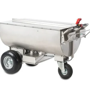 Futterwagen mit Antrieb aus Edelstahl - Professional Must-Have