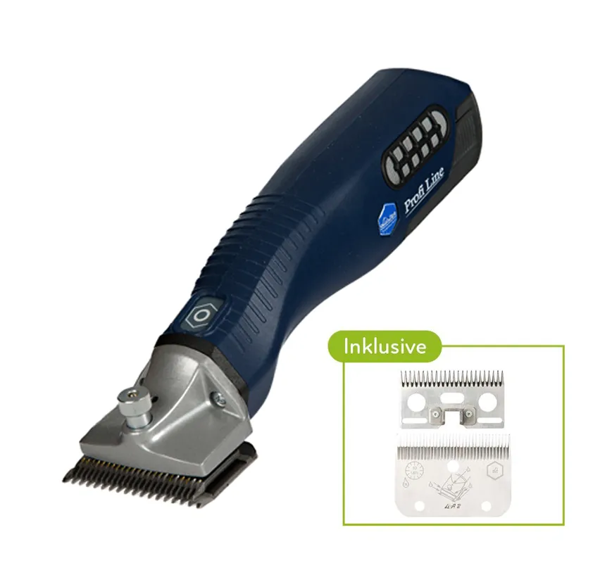 Super-Preis PROFI LINE AKKU PFERD mit Messersatz LI A 2