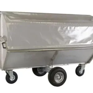 Mistcontainer aus Edelstahl mit Planenbezug, 1400 Liter Markenware