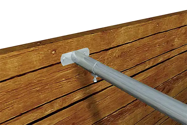 Wandhalter für Rohr d = 88,9 mm (3") Meistverkauft