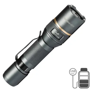 Taschenlampe - 450 lm 5.000 K Lithium-Ionen 2,96 Wh Echt