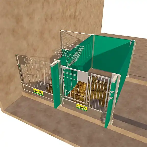 Versand Am Gleichen Tag Rückwand oben für Kälberbox