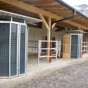 Heudepot Rundballen 2 Fressplätze Expressversand