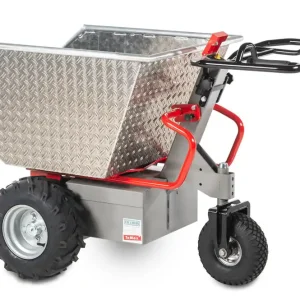 Motorschubkarre elektrisch TeMax Mulde, 300 l Echt
