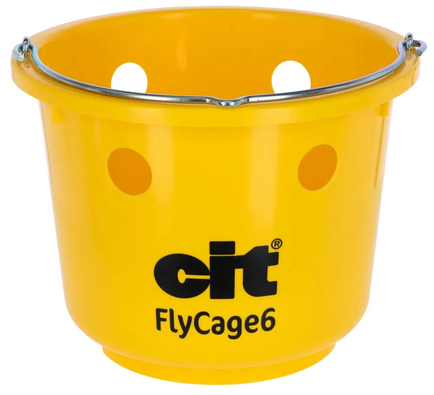 Neue Kollektion cit Fliegenfalle FlyCage6 mit 6 Löchern ohne Gittereinsätze