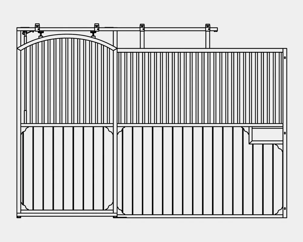 Must-Have Pferdeboxenfront Nabila