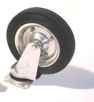 Preisknaller Müthing Lenkrolle Rollenmaß 100 mm Plattemaß 100 x 85 mm Traglast 70 Kg