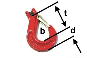 Müthing Forsthaken mit Gabel, Bolzen und Sicherung für Kette 8 mm Öffnung 30 mm Top-Preis