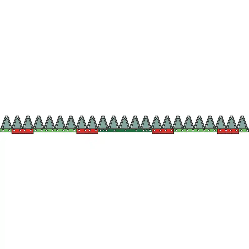 ESM Mähmesser 2491250 107cm 21 Klingen passend für ESM Mähbalken Saisonangebot