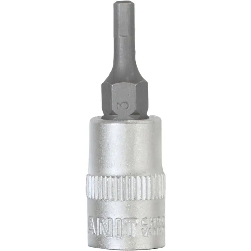 GRANIT Black Edition 1/4" Bit-Stecknuss Innensechskant, 3 mm Heißes Angebot