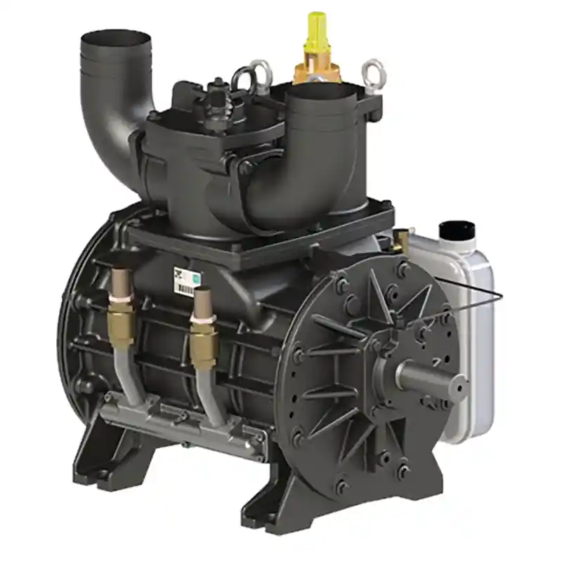 Battioni Pagani B&P Vakuumpumpe Ballast 7500 rechtsdrehend Kapazität 7596 l/min automatische Schmierung Meistverkauft