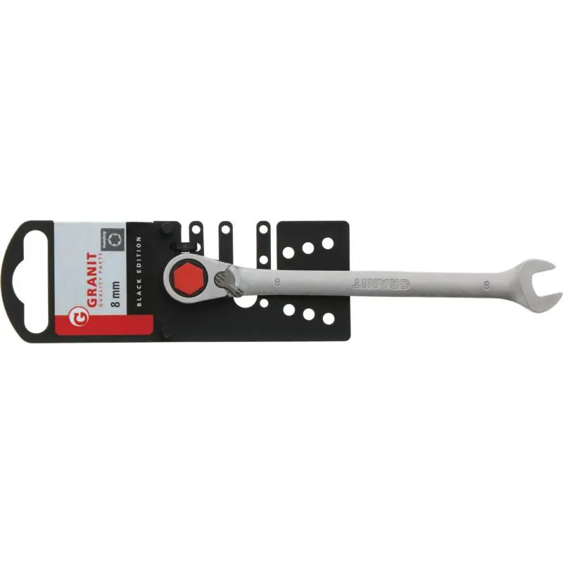 GRANIT Black Edition HeavyGrip Ratschen-Schlüssel 8 mm Heißes Angebot