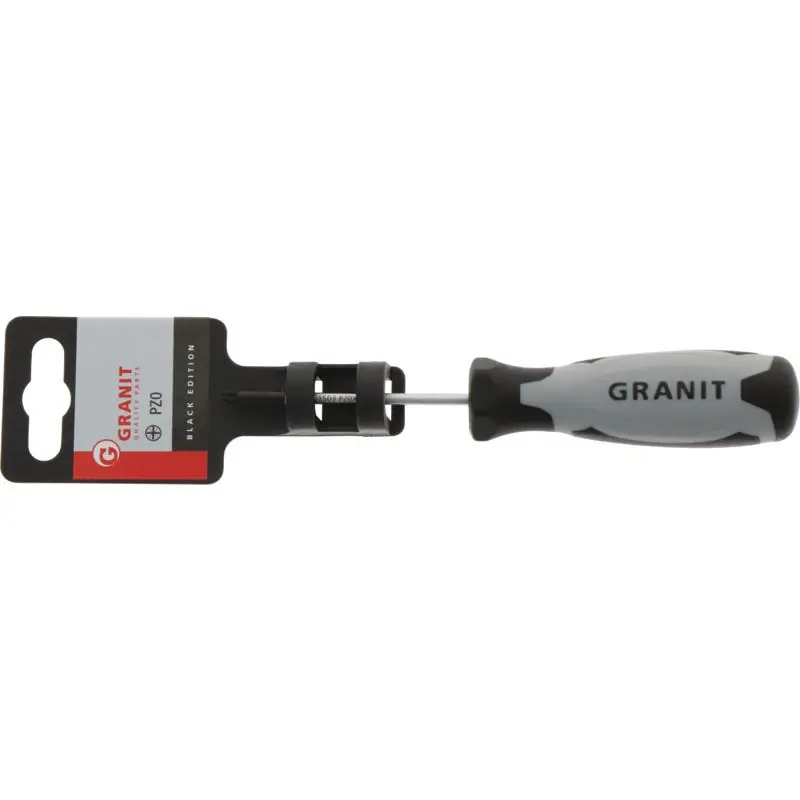 Sale GRANIT Black Edition Schraubendreher, PZ1