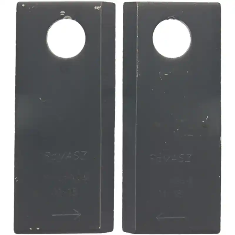 SaMASZ 12x SaMASZ Klinge Kreiselmähwerk 115 x 49 x 4 mm passend f. Samasz Form 10 li/re Garantierte Lieferung