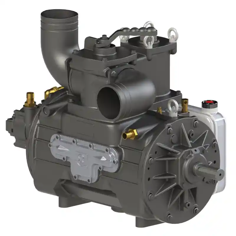 Neuheit Battioni Pagani B&P Vakuumpumpe KPS-B/P 490 rechtsdrehend Kapazität 13520 l/min automatische Schmierung