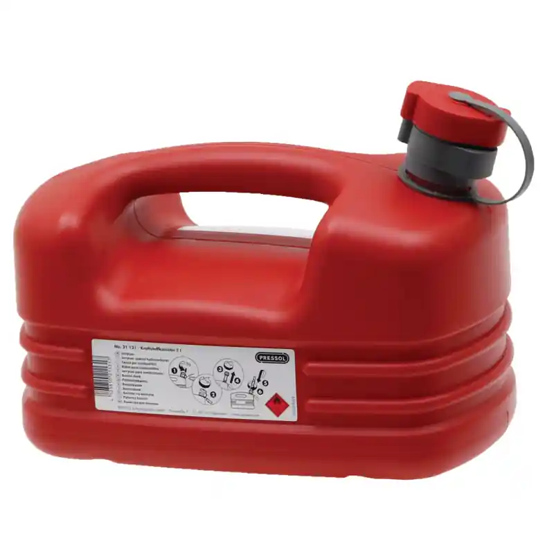 Neu Im Sortiment Pressol Pressol Kraftstoffkanister Kunststoff, 5 l, rot flexibles Auslaufrohr
