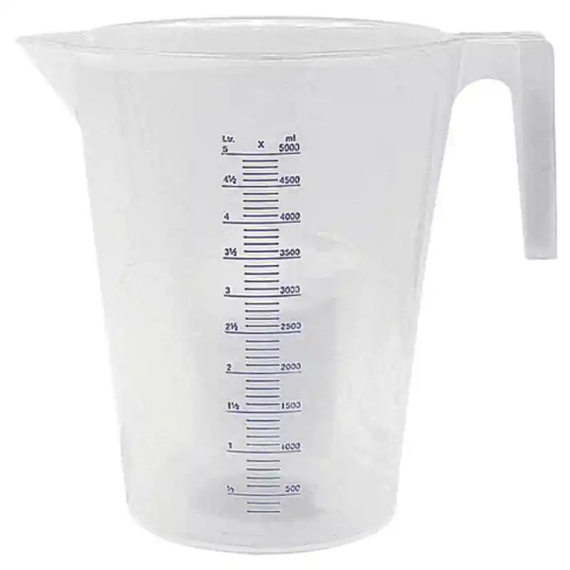 Pressol Hünersdorff Meßbecher 3 Liter Öl und säurebeständig hoher Überlaufrand Sonderangebot