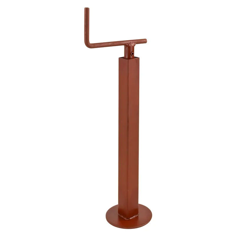 Stütze / Stützfuß 40mm-Vierkant Last 250kg Hub 175mm Ausverkauf
