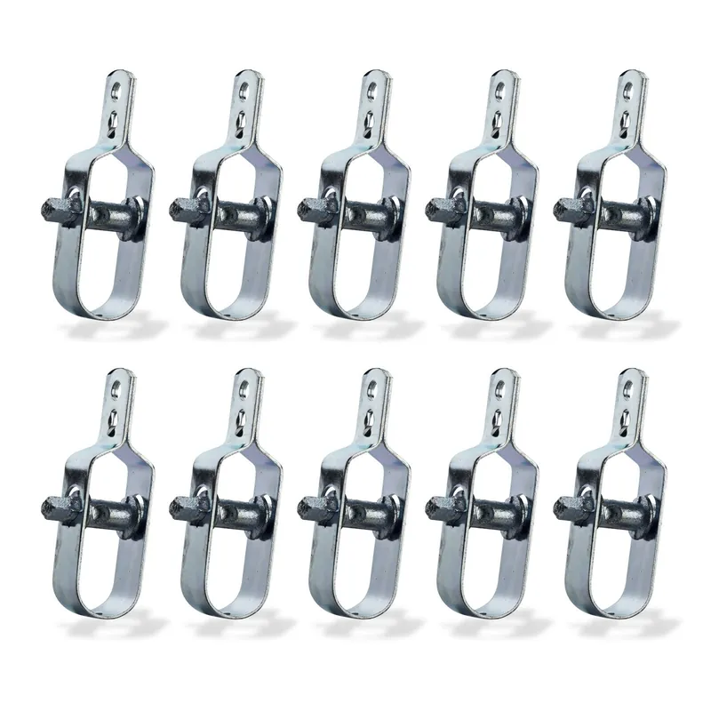 Sichere Zahlung Zaun Spanner / Drahtspanner 10er-Set vollverzinkt Drahtzaun