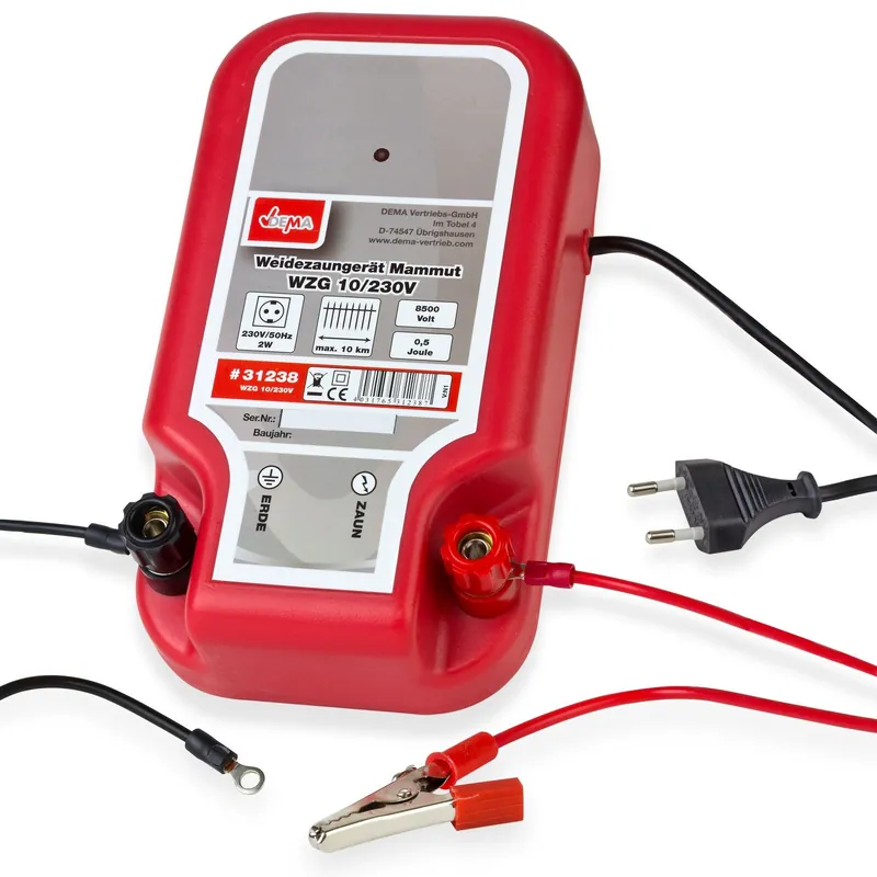 Weidezaungerät / Elektrozaungerät Mammut WZG 10 230V Preisknaller
