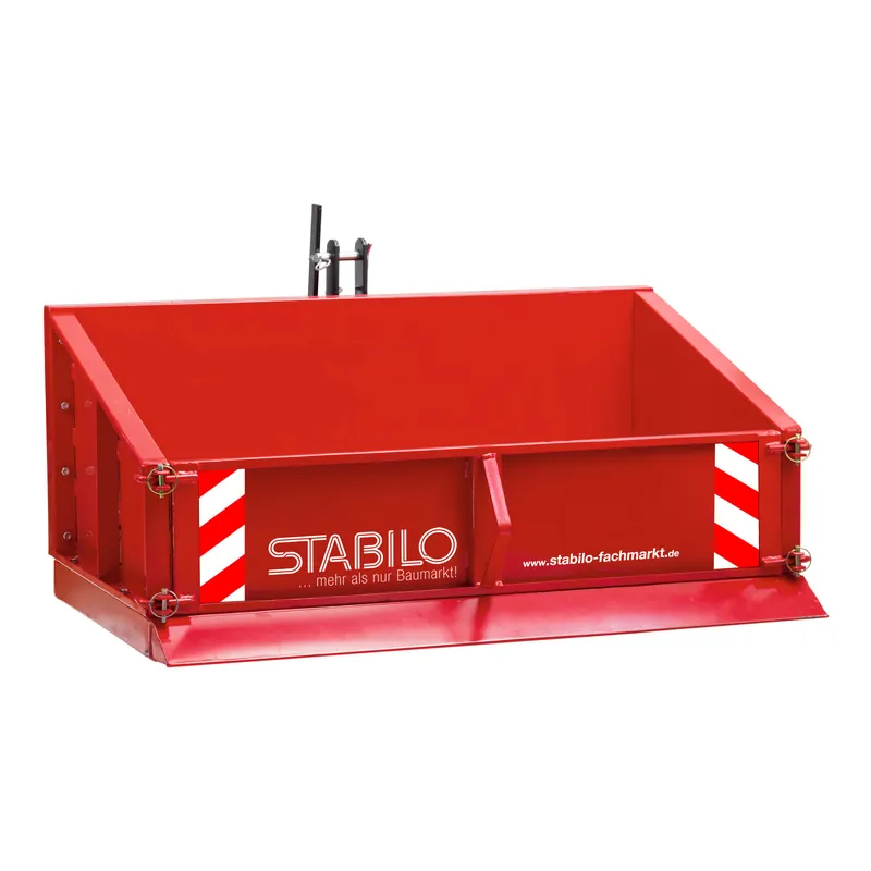 Heckcontainer / Heckmulde Basic, 100cm, mechanisch, pulverbeschichtet Must-Have