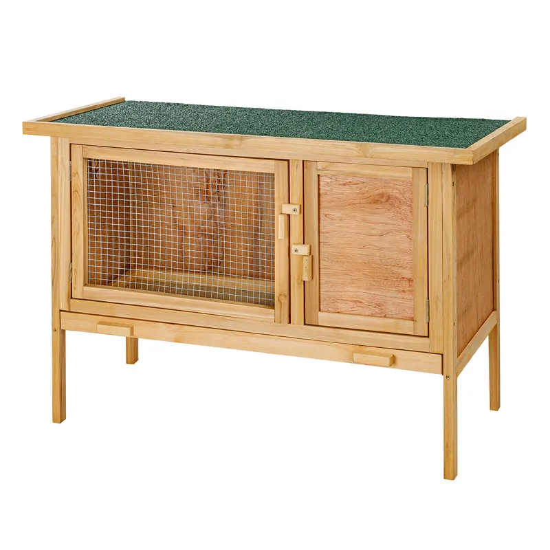 Sofort Bestellen Holz Hasenstall Caesar 100x45x69cm Kaninchenstall Meerschweinchenstahl