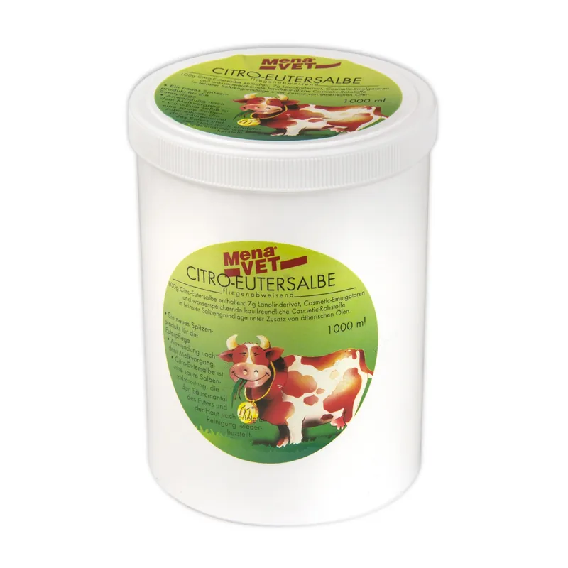 Begrenztes Angebot MenaVet Citro Eutersalbe 1.000ml Dose