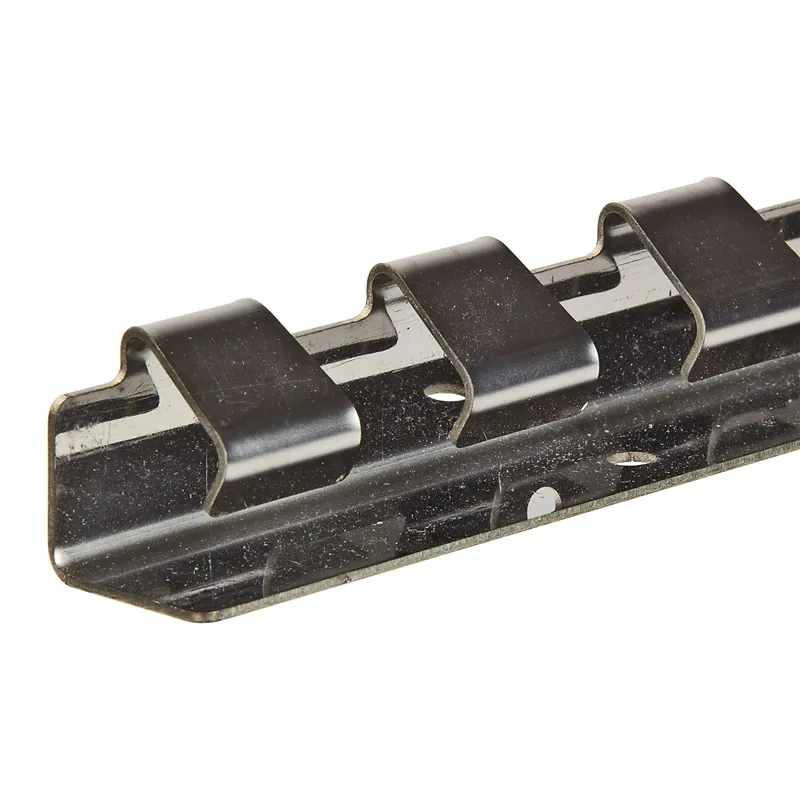 MenaVet Hakenleiste für Streifenvorhang (123 x 3 x 3,2 cm) Solange Der Vorrat Reicht