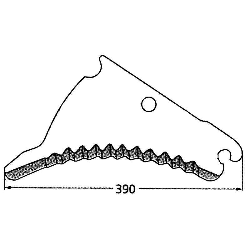 Echt Messer zu DEUTZ-FAHR MP130, RP356-0C, VICON RF130, TAARUP, Orkel GP1250