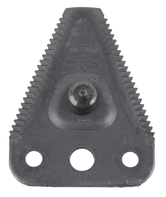 Markenware ESM Mähmesserklinge gezahnt mit Pilz, 3-Loch, zu Busatis Doppelmesser, anstelle 5802.011.95, 2671081