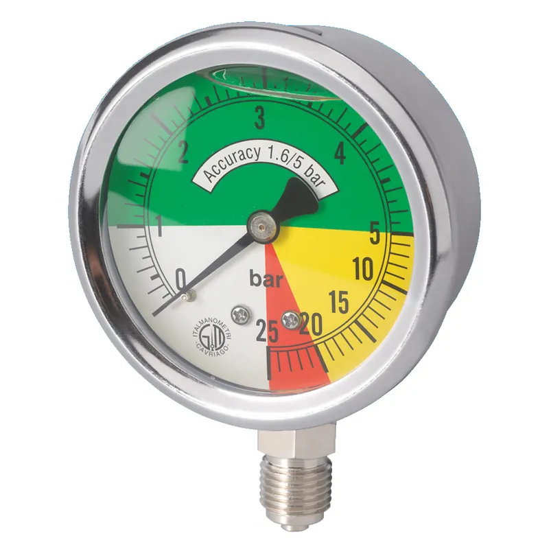 Glyzerinmanometer mit gespreitzter Skala Highlight
