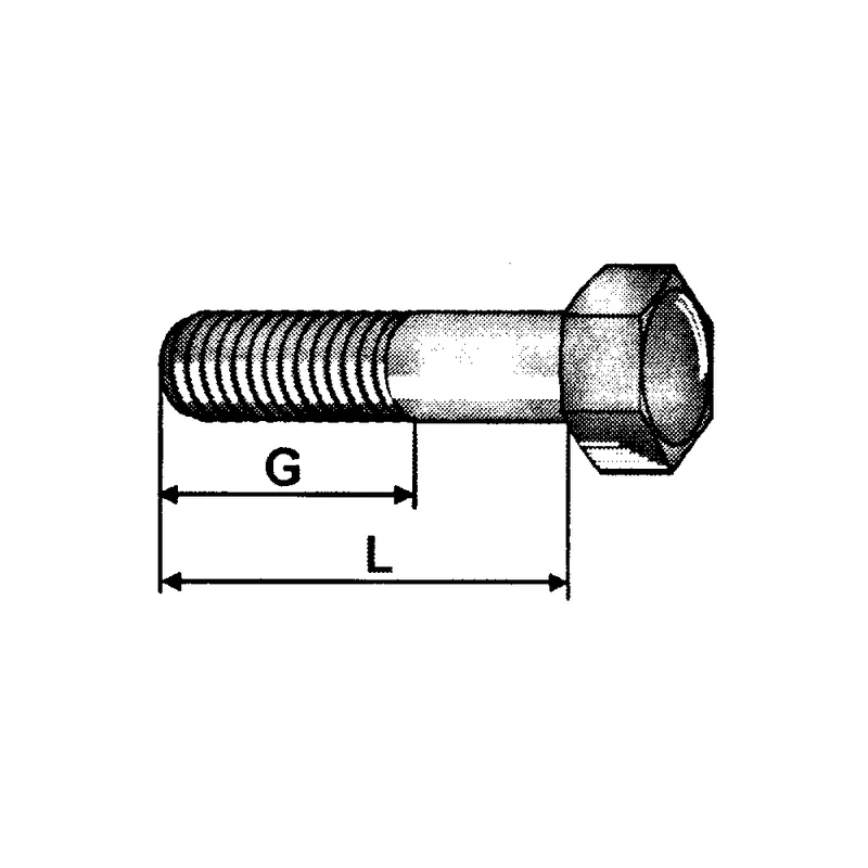 Nur Heute Schraube M16x1,5x47, 12.9