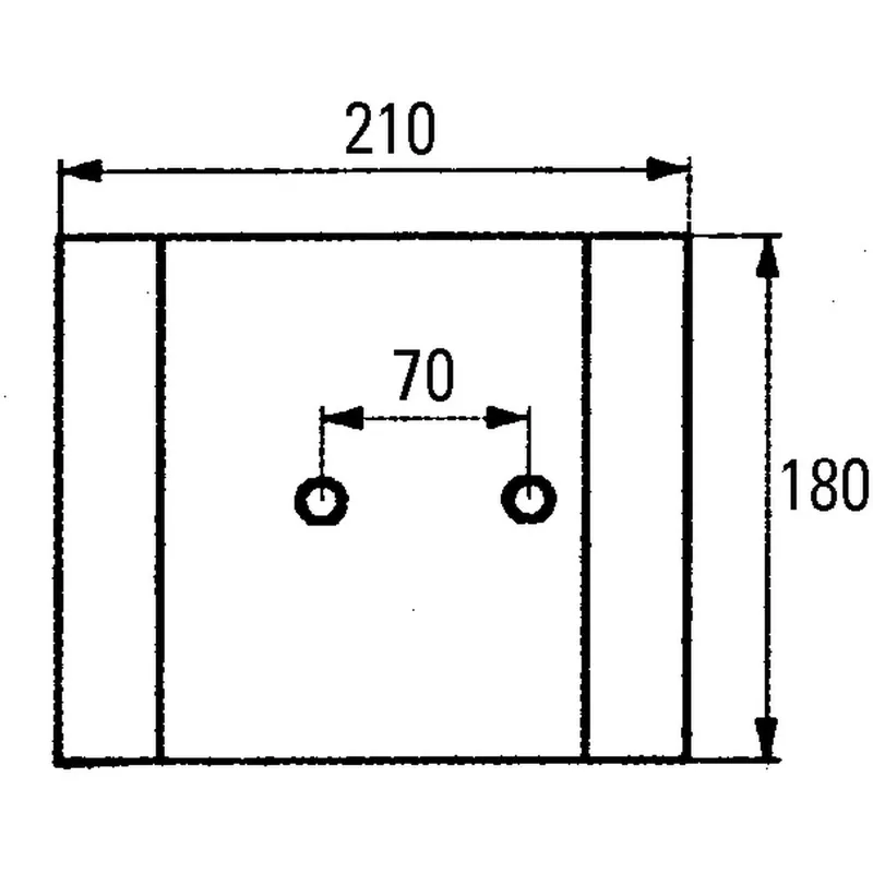 Jetzt Kaufen iQparts Gleitplatte P58.011.01, Stärke 12 mm