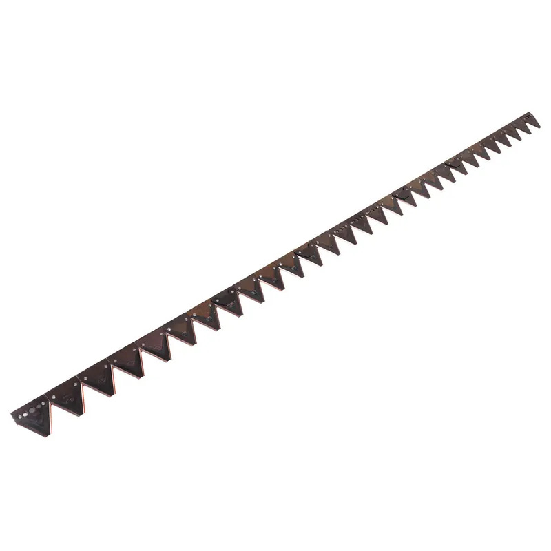 Bestpreis Schröckenfux Mähmesser zu Rapid EURO-3 mit Mulchzusatz links und rechts, 2 Gewindelöcher M8, LA=122 mm
