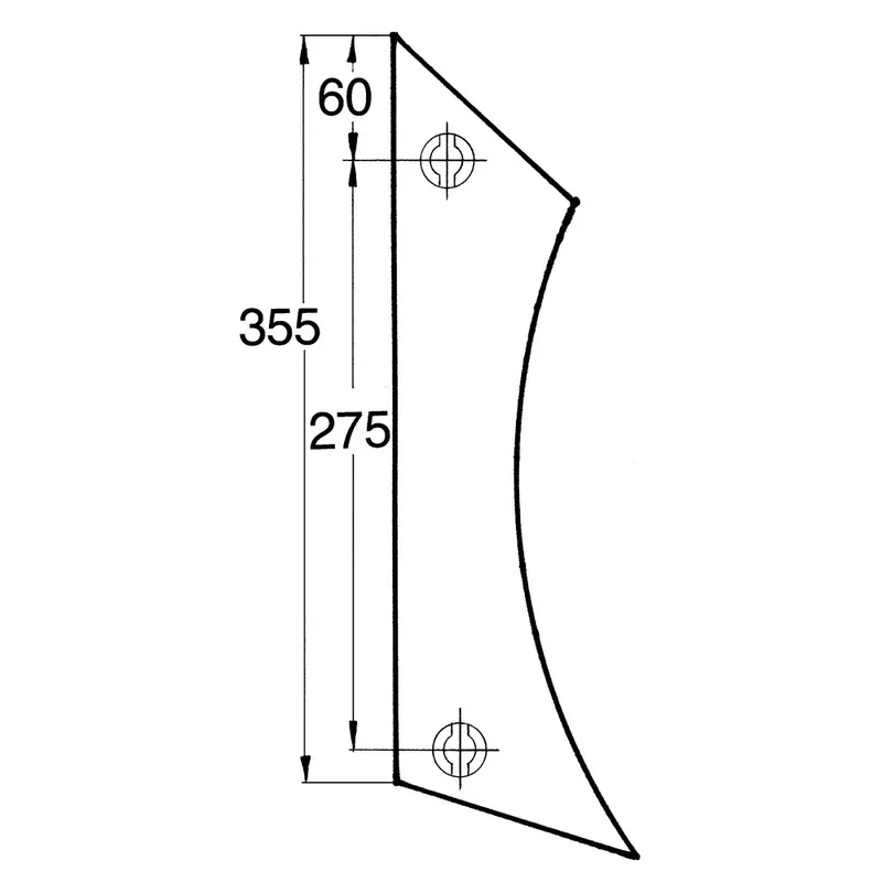 Geprüft Frank Original Mollblechkante zu Mollbleche U15, UN400, UST400, UL430
