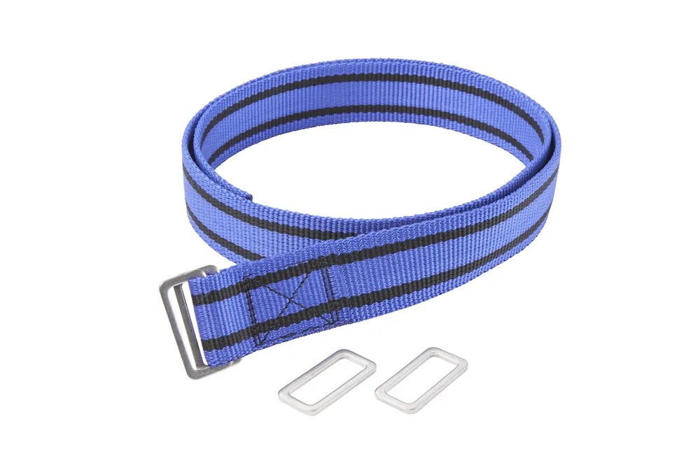 Schneller Versand Halsband 1500 mm blau passend DeLaval, Edelstahlschlaufen
