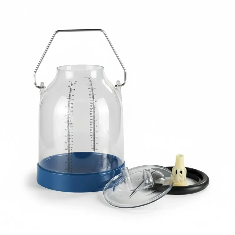 Top-Seller Kunststoff Melkeimer 30 Liter blau inkl. Deckel