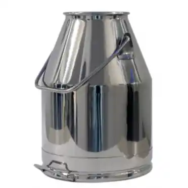 Bestpreis Melkeimer Edelstahl 30 Liter mit Bodengriff - 143 mm Bügelhöhe