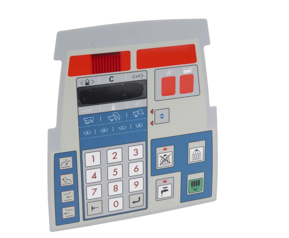 Beliebt Tastaturfolie für Fullwood Dataflow, neue Version, schmaler 25 mm Steckeranschluss