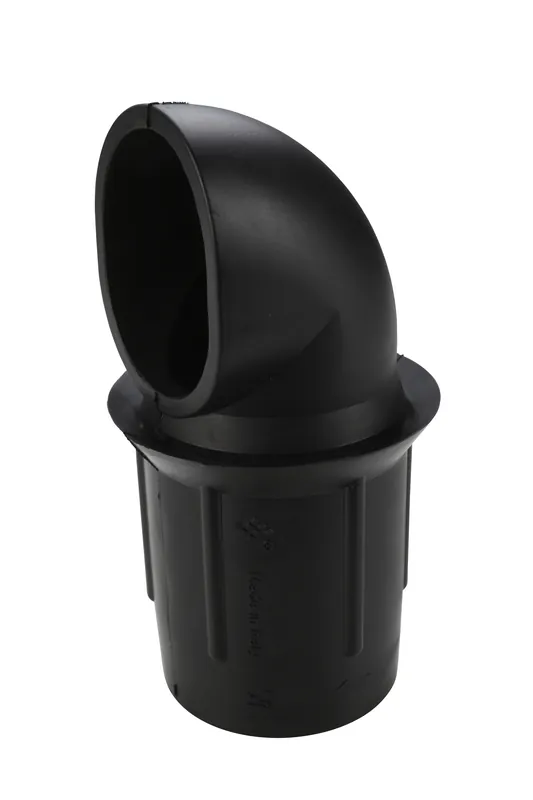 Einlaufbogen für Milchpokal Westfalia, Rohr Ø 63 mm, Loch im Glas Ø 80 mm Super-Preis