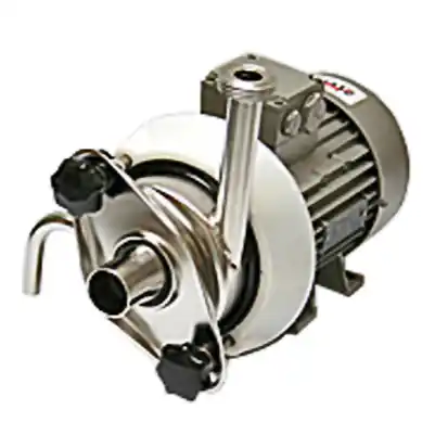 Nur Für Kurze Zeit Milchpumpe Modell Packo / Fullwood, komplett mit Motor 0,55 kW/220 V mit Spülstutzen