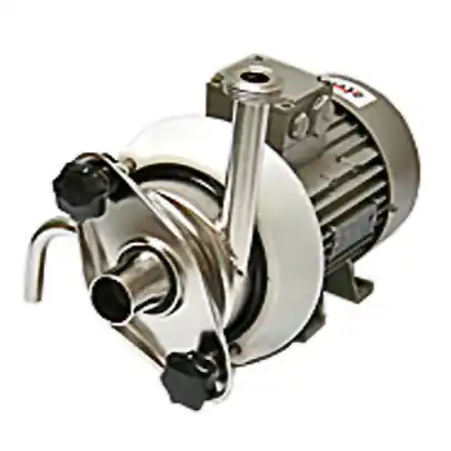 Billig Milchpumpe Modell Packo / Fullwood, komplett mit Motor 0,75 kW/380 V mit Spülstutzen