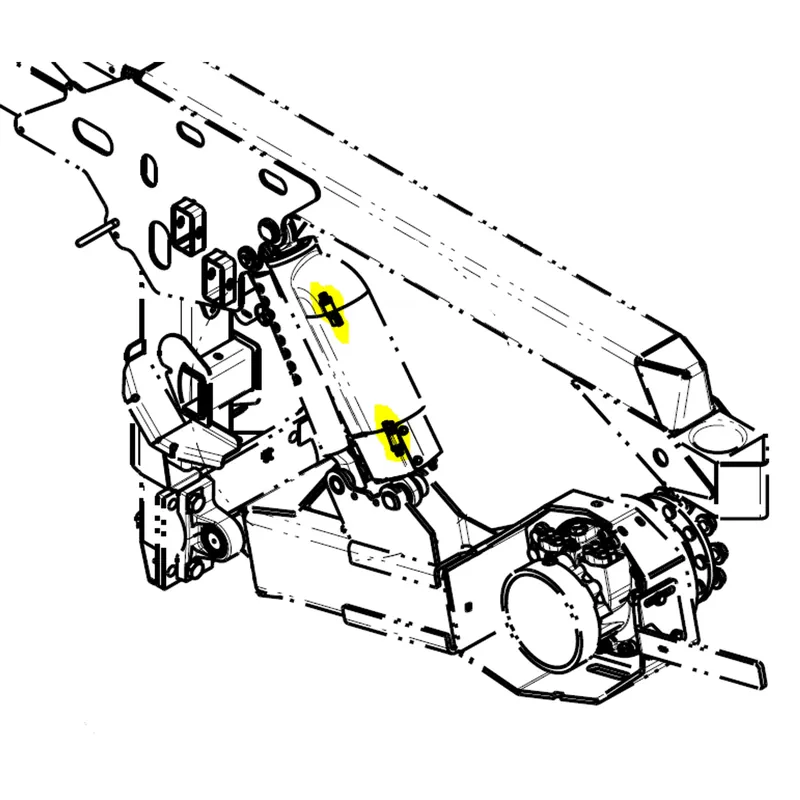 Schneller Versand New Holland / Case Statisches Wiegesystem Nachrüstsatz Mähdrescher 714877015 original Ersatzteil